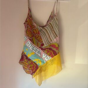 Diesel Colorful Cotton Tank Top